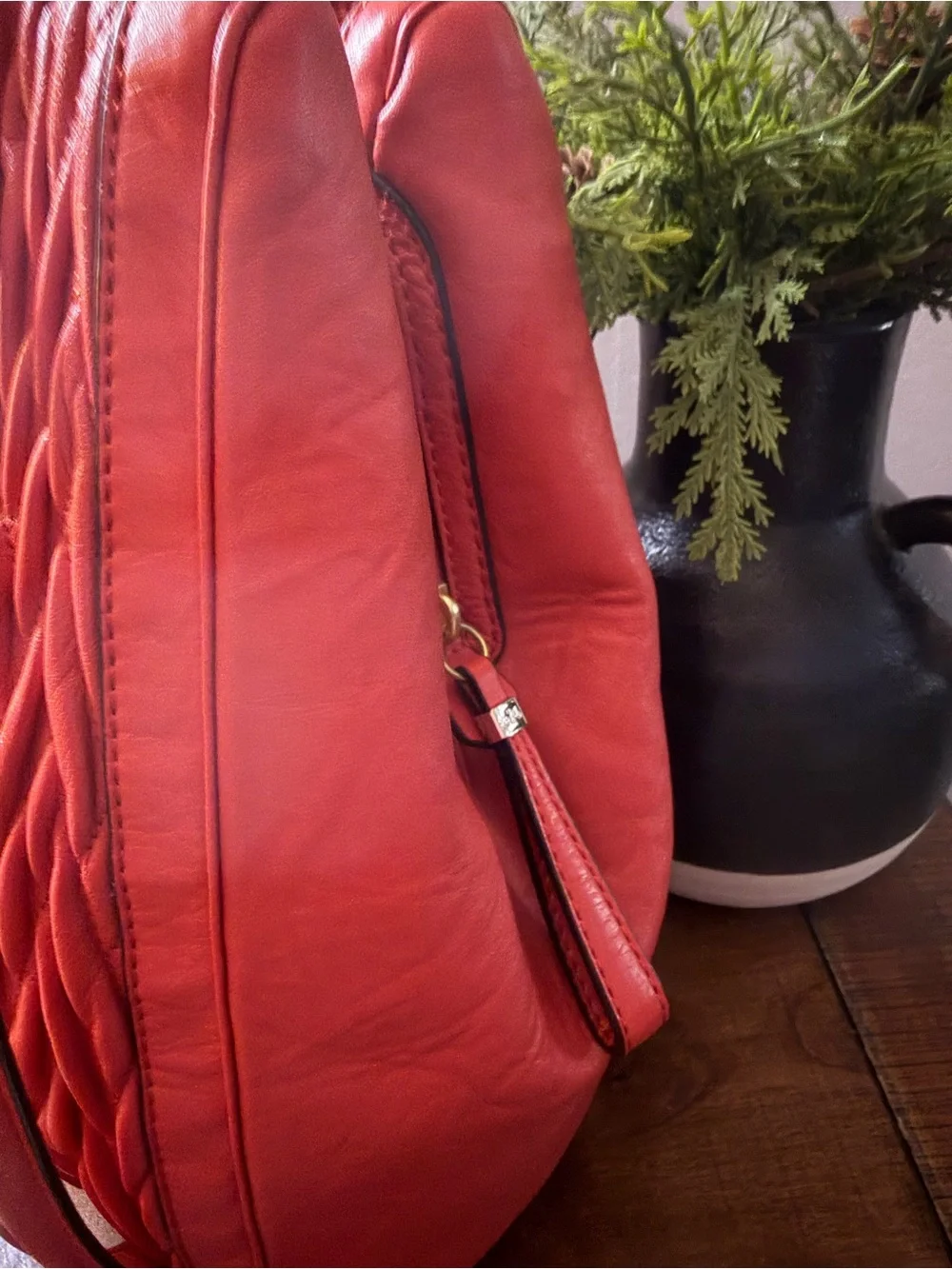Coach Madison Gathered Satchel Bag